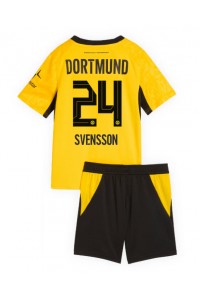 Borussia Dortmund Daniel Svensson #24 Babyklær Hjemme Fotballdrakt til barn 2026-27 Korte ermer (+ Korte bukser)